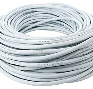 Bulk Roll Silicone Wire Priced Per Foot - White