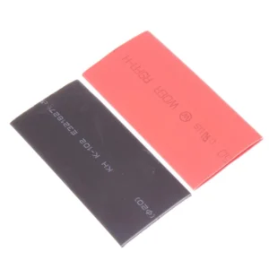 20mm Heat Shrink Tubes Red and Black Pair 70mm
