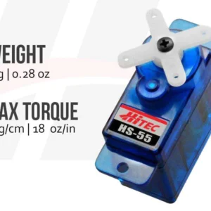 HiTec HS-55 Sub-Micro Analog Feather Servo