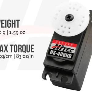 HiTec HS-485HB Standard Analog Karbonite Gear Aircraft Servo