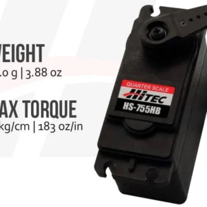 HiTec HS-755MG Giant Scale Analog Metal Gear Servo