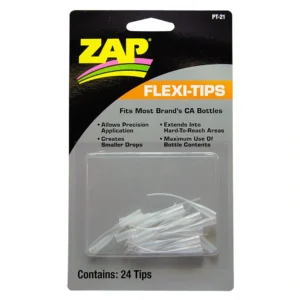 ZAP Flexi-Tips Adhesive Accessories PT-21 24 Tips