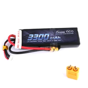 Gens Ace 3300mAh 11.1V 50C 3S1P Lipo Battery Pack With XT60 Plug