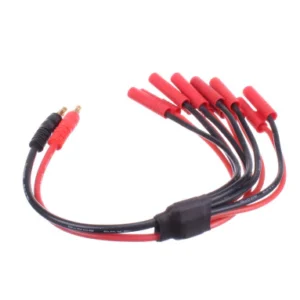 Parallel Charge Cable - 4mm Bullet Connector X6