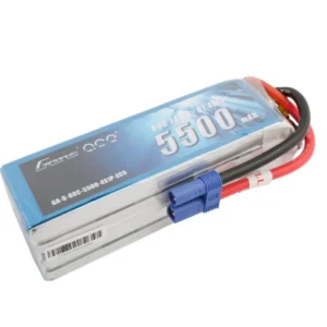 Gens ace 5500mAh 14.8V 60C 4S1P Lipo Battery Pack with EC5 Plug