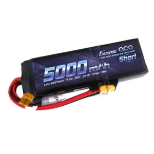 Gens ace 5000mAh 7.4V 50C 2S1P Lipo Battery Pack with XT60 Plug
