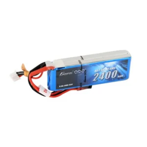 Gens Ace 2400mAh 7.4V RX 2S1P Lipo Battery Pack with JST-SYP plug