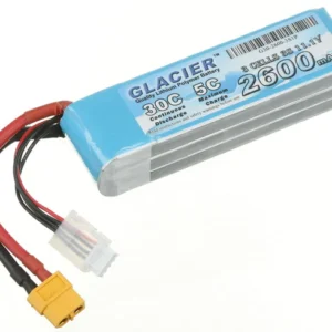 Glacier 30C 2600mAh 3S 11.1V LiPo Battery with XT60 Connector
