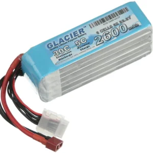 Glacier 30C 2600mAh 6S 22.2V LiPo Battery