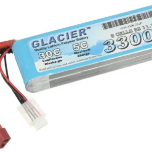 Glacier 30C 3300mAh 3S 11.1V LiPo Battery