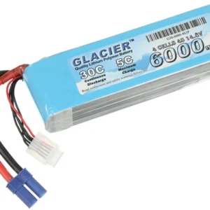Glacier 30C 6000mAh 4S 14.8V LiPo Battery