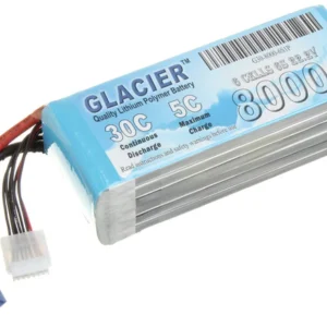 Glacier 30C 8000mAh 6S 22.2V LiPo Battery
