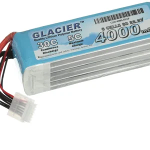 Glacier 30C 4000mAh 6S 22.2V LiPo Battery